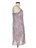 JDY 100% Polyester Paisley Purple Cocktail Dress Size XS - photo 4