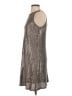 Aidan Mattox Metallic Silver Cocktail Dress Size 2 - photo 5