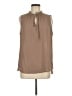 Apt. 9 100% Polyester Brown Sleeveless Blouse Size M - photo 1