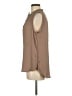 Apt. 9 100% Polyester Brown Sleeveless Blouse Size M - photo 5