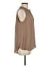 Apt. 9 100% Polyester Brown Sleeveless Blouse Size M - photo 4