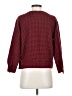 J.Crew Collection 100% Wool Houndstooth Red Wool Pullover Sweater Size XS - photo 2