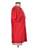 Express Red Short Sleeve Top Size S - photo 4