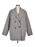 Madewell 100% Cotton Checkered-gingham Gray Coat Size M - photo 1