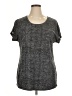 Sejour Tweed Gray Active T-Shirt Size 0X - photo 1