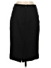 J.Crew 100% Wool Solid Black Wool Skirt Size 0 - photo 2