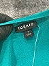 Torrid Teal Short Sleeve Blouse Size 1X Plus (1) - photo 7