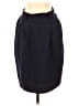 Talbots 100% Silk Solid Blue Silk Skirt Size 8 - photo 1