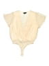 Lulus 100% Polyester Ivory Bodysuit Size XL - photo 1