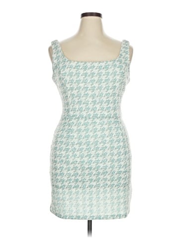 Aqua Cocktail Dress (view 1)