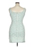 Aqua Tweed Teal Cocktail Dress Size XL - photo 2