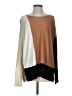Donna Karan New York Color Block Brown Pullover Sweater Size S - photo 1