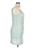 Aqua Tweed Teal Cocktail Dress Size XL - photo 4