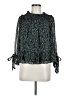 CeCe 100% Polyester Green 3/4 Sleeve Blouse Size M - photo 1