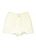 Zara Solid Ivory Khaki Shorts Size 6 - photo 1