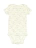 Carter's 100% Cotton Print Green Short Sleeve Onesie 3-6 MO / 6 MO - photo 1