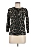 PREMISE Animal Print Black Cardigan Size M - photo 1