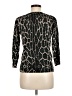 PREMISE Animal Print Black Cardigan Size M - photo 2