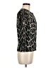 PREMISE Animal Print Black Cardigan Size M - photo 4