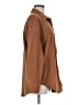 Unbranded 100% Polyester Brown Long Sleeve Blouse Size M - photo 4