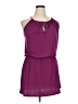 Veronica M. Solid Purple Casual Dress Size XL - photo 1