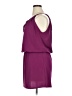 Veronica M. Solid Purple Casual Dress Size XL - photo 5