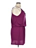 Veronica M. Solid Purple Casual Dress Size XL - photo 4