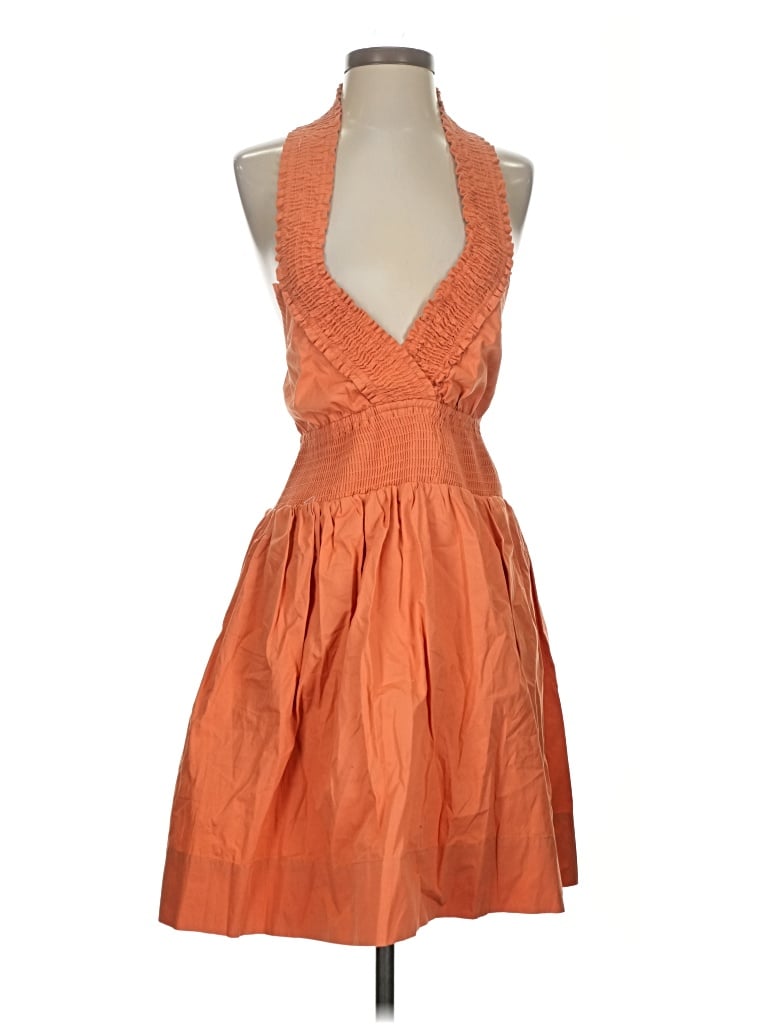 Pre-owned Bcbgeneration Cocktail Dress In Orange