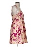 Unbranded 100% Polyester Tropical Pink Cocktail Dress Size S - photo 4