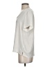 CALVIN KLEIN JEANS 100% Polyester Ivory Short Sleeve Top Size S - photo 5