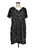 Emery Rose 100% Polyester Gray Casual Dress Size M - photo 1