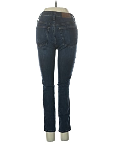 Madewell Petite 10" High-Rise Skinny Jeans in Woodland Wash: TENCEL&trade; Denim Edition (view 2)