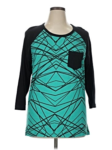 Carbon 3/4 Sleeve T-Shirt (view 1)