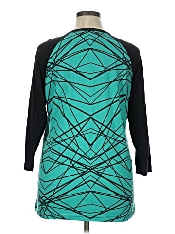 Carbon 3/4 Sleeve T-Shirt (view 2)