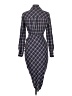 Veronica Beard Plaid Gray Casual Dress Size 6 - photo 2