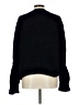 H&M Solid Black Blue Pullover Sweater Size L - photo 2