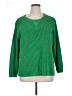 Woman Within Solid Green Pullover Sweater Size 1X - photo 1