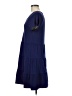Unbranded Solid Blue Casual Dress Size M - photo 5