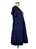 Unbranded Solid Blue Casual Dress Size M - photo 4
