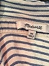 Madewell 100% Viscose Stripes Blue Sleeveless Button-Down Shirt Size XS - photo 7
