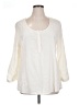 Versona Ivory 3/4 Sleeve Blouse Size XL - photo 1