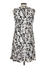 Unbranded Print Ivory White Casual Dress Size L (estimated) - photo 2