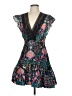 Sandro Paisley Black Cocktail Dress Size EU (FR) 40 / US 8 - photo 1