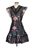 Sandro Paisley Black Cocktail Dress Size EU (FR) 40 / US 8 - photo 2