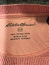 Eddie Bauer 100% Cotton Pink Pullover Sweater Size XS - photo 7