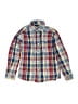 Tommy Hilfiger 100% Cotton Plaid Red Long Sleeve Button-Down Shirt Size M (kids) - photo 1