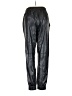 LNA 100% Polyurethane Metallic Black Track Pants Size S - photo 2