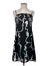 Millibon 100% Polyester Graphic Black Cocktail Dress Size S - photo 1