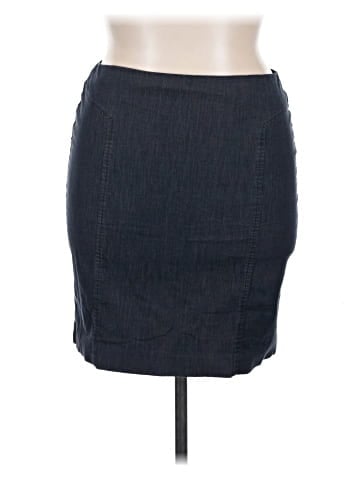 Ann Taylor LOFT Outlet Denim Skirt (view 1)