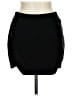 Foreign Exchange Solid Black Casual Skirt Size L - photo 1